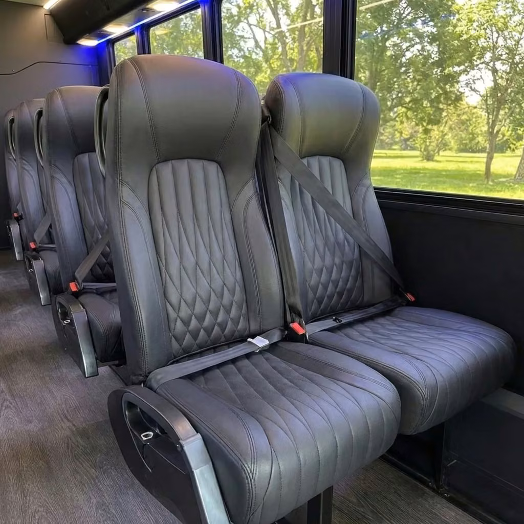 sherwood 20 passenger minibus high back seats