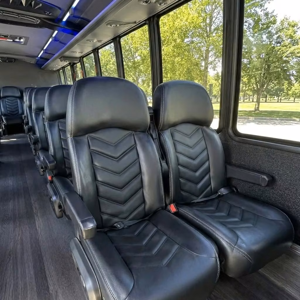 sherwood 28 passenger minibus seating