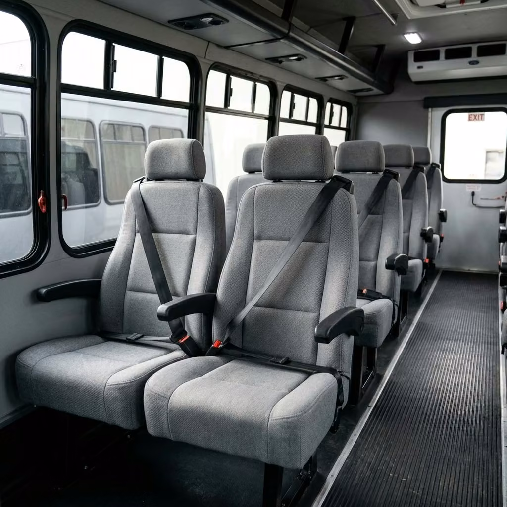 sherwood 35 passenger minibus reclining seats