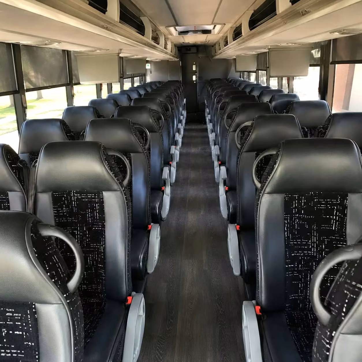 sherwood charter bus interior 1