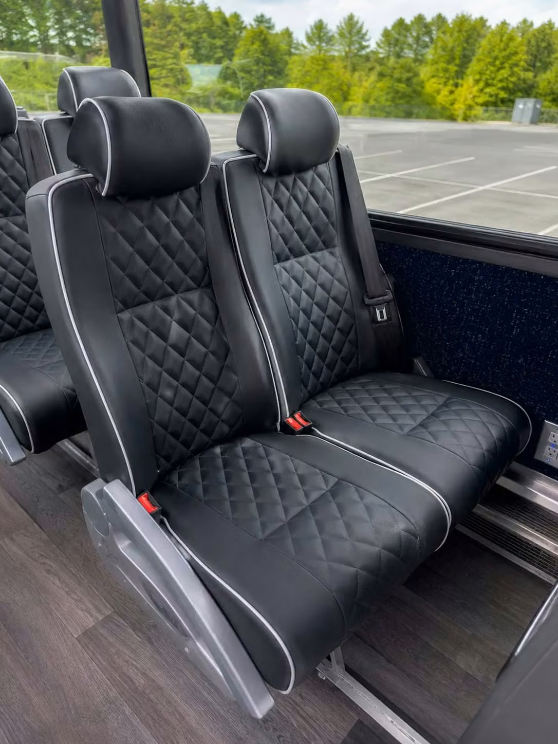 sherwood charter bus reclining seats