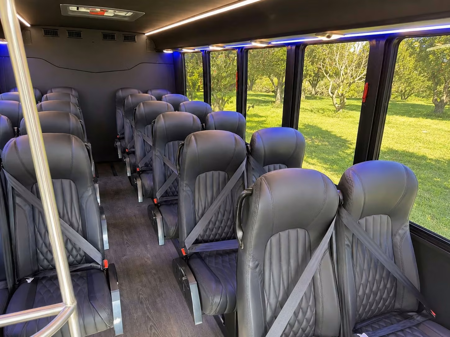 sherwood minibus interior 1