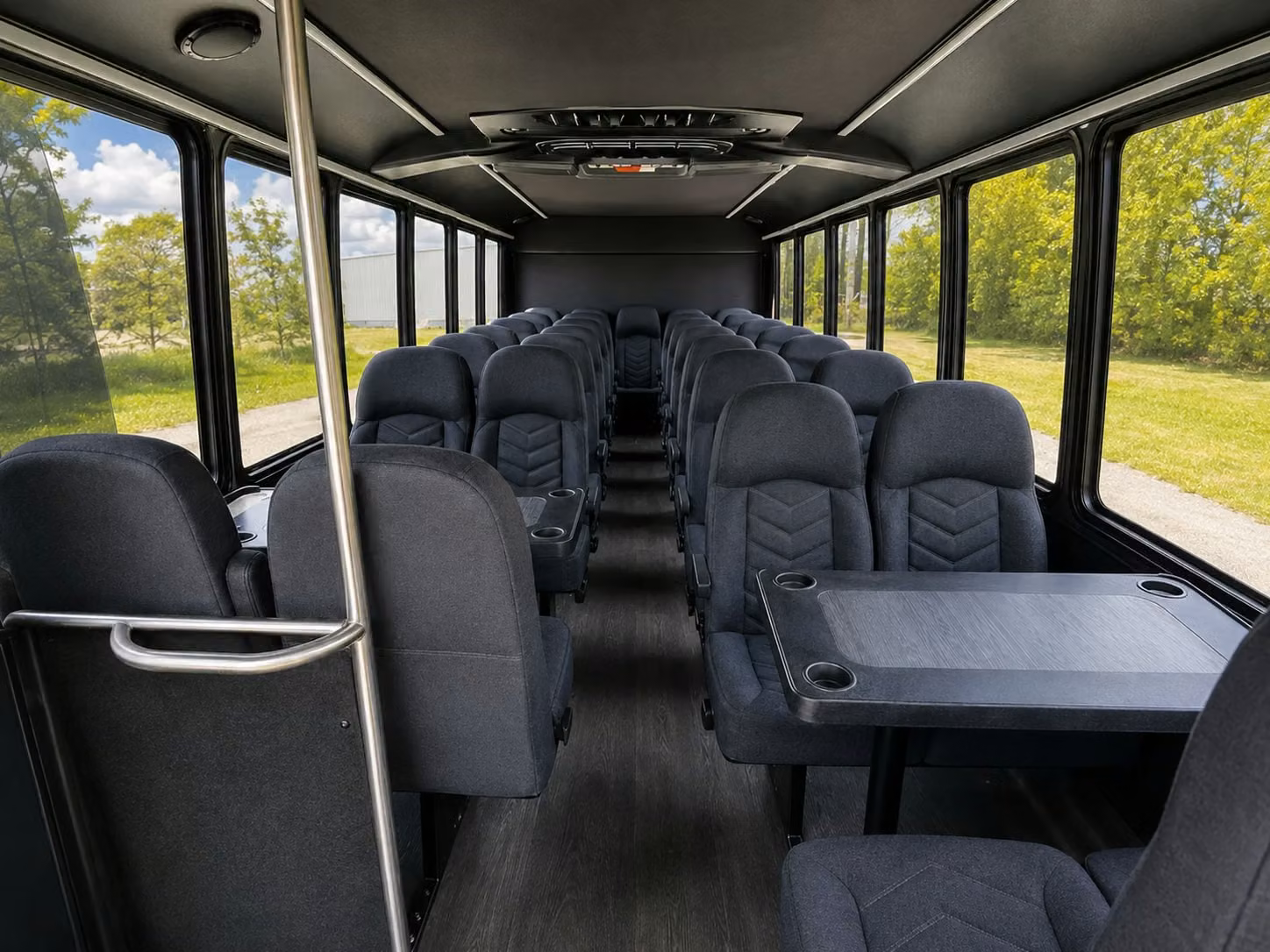 sherwood minibus interior 2