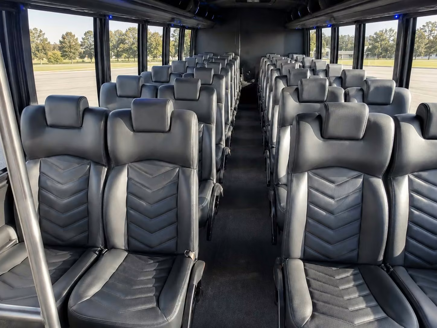 sherwood minibus interior 3