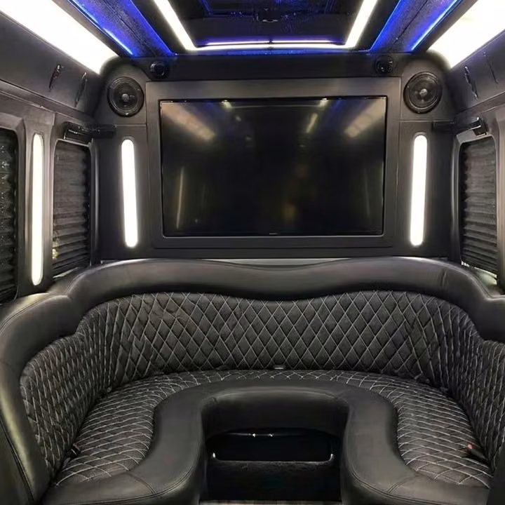sherwood party bus sound system