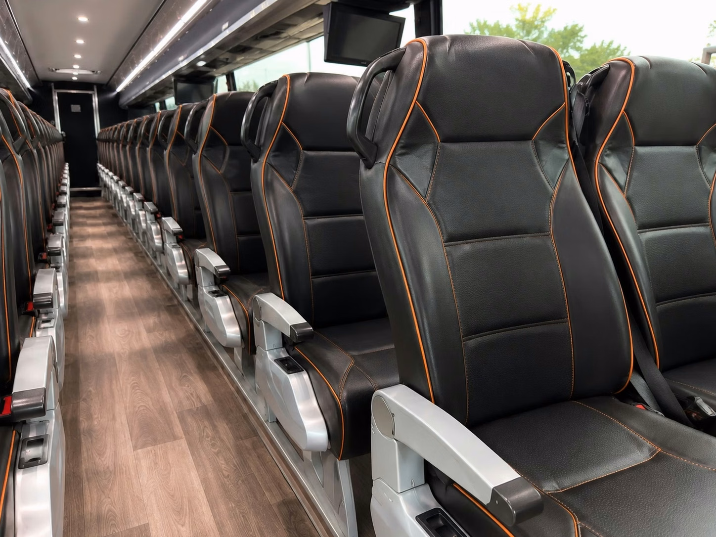 sherwood private bus rentals for bridesmaids and groomsmen
