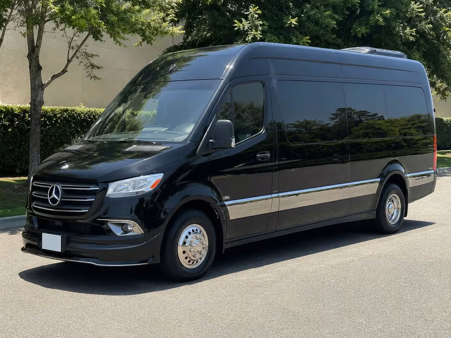 sherwood sprinter van rental with driver