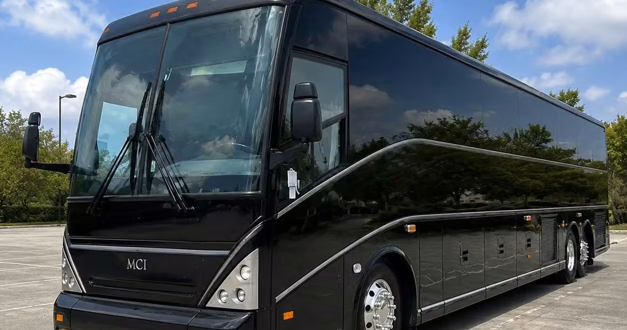 sherwood charter bus